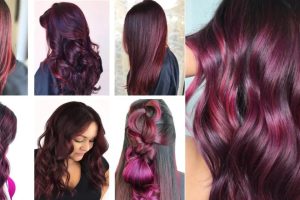 Burgundy Hair Color:The hottest trending hair color in 2024